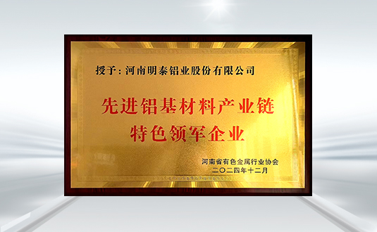 先進鋁基材料產(chǎn)業(yè)鏈 特色領(lǐng)軍企業(yè)