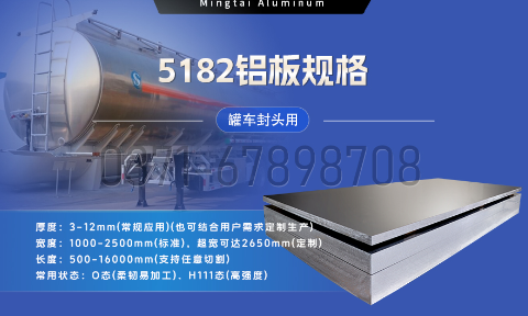 明泰鋁業(yè)：以5182鋁板賦能罐車制造，引領(lǐng)輕量化與安全新標(biāo)桿