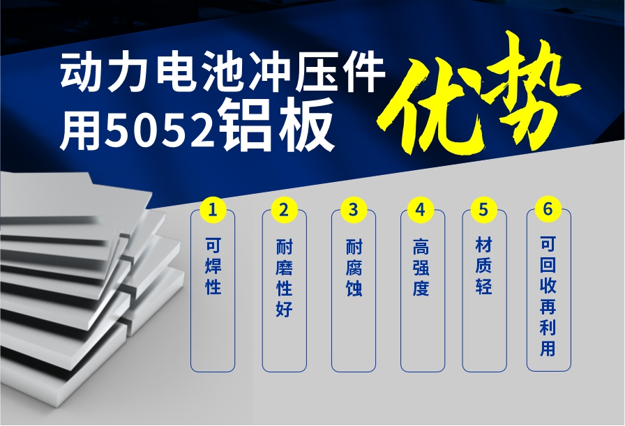 動力電池沖壓件用5052鋁板_電池板鋁合金_廠家直銷_可定制_可試樣